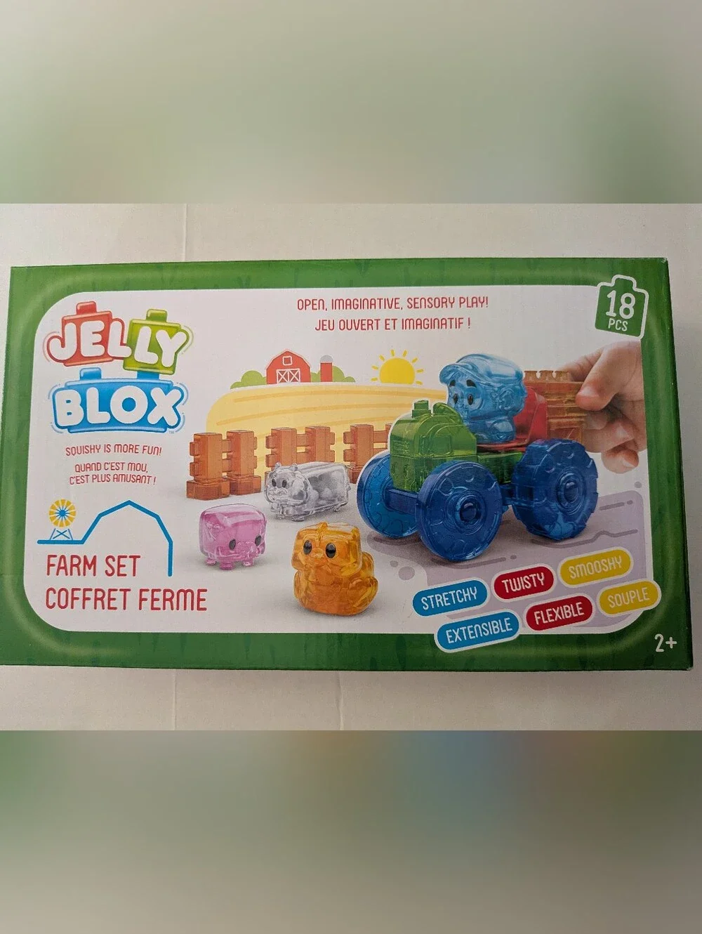 Jelly Blox Farm Building Block Set - NEW